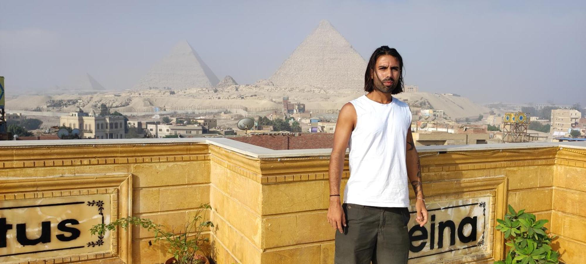 Pyramids Kingdom - Guest House Kafret el-Gabal Exteriör bild