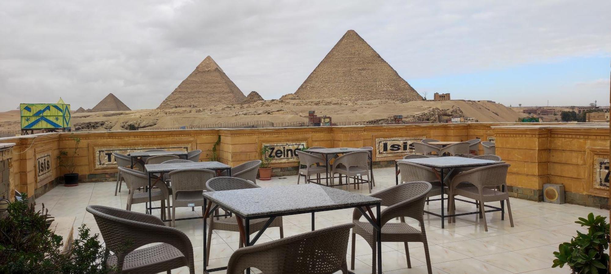 Pyramids Kingdom - Guest House Kafret el-Gabal Exteriör bild