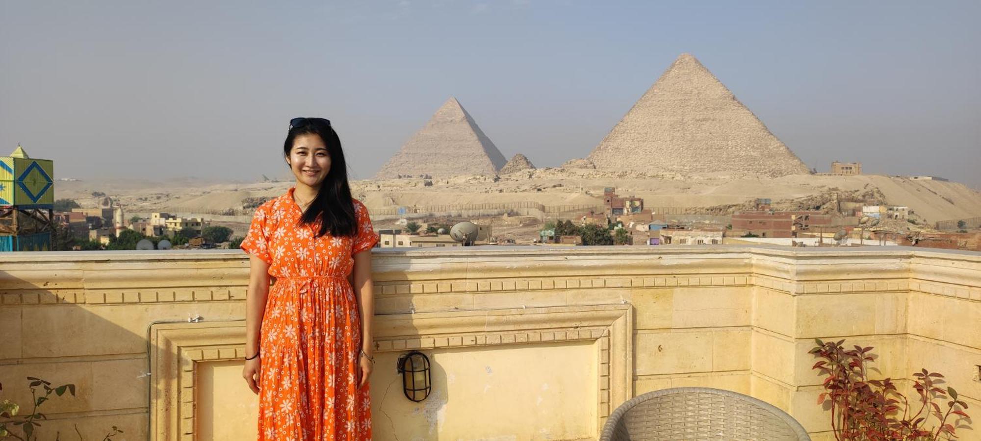 Pyramids Kingdom - Guest House Kafret el-Gabal Exteriör bild